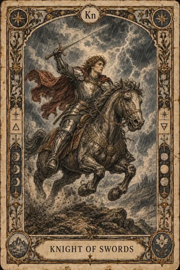 Rytier mečov (Knight of Swords)