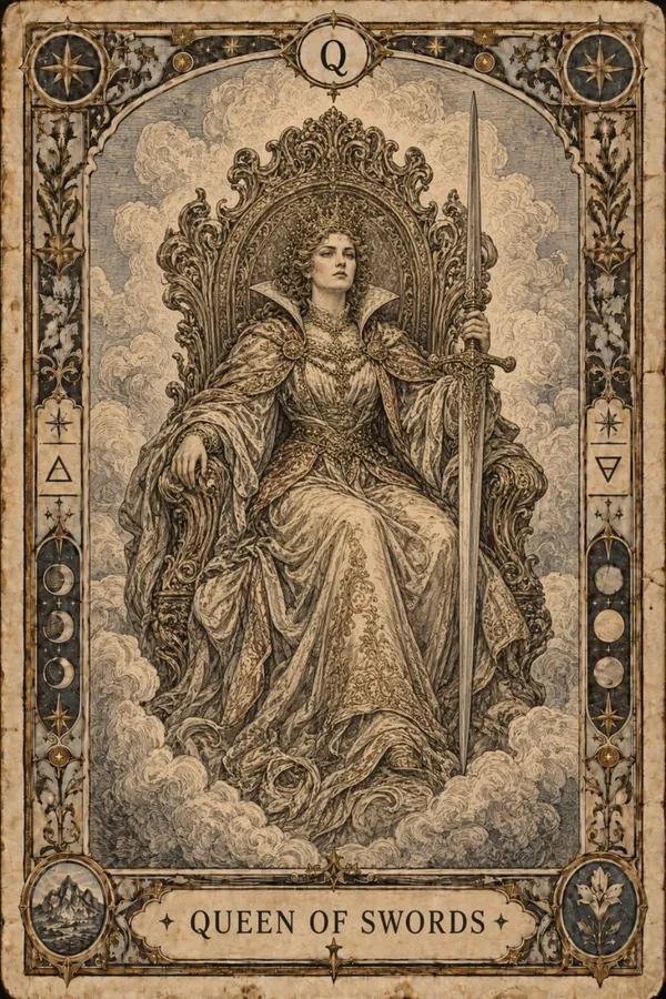 Kráľovná mečov (Queen of Swords)