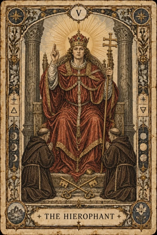 Veľkňaz (The Hierophant)